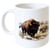 Mug en céramique bisons américains 35 cl