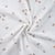 Tissu Double gaze de Coton Oiseaux Lua sur fond Blanc