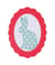 Kit Point de croix ~ Lièvre ~ Flower Power petit format - Rico Design Bleu