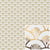 Tissu Canvas Eventails dorés sur fond Blanc - Au mètre