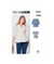 Patron New Look 6720 - Hauts cache-c?ur du 34 au 46 (FR) taille n°FR 34-46