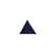 Ecusson thermocollant mouche triangle brodé bleu 2x2cm
