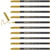 Lot de 10 feutres de coloriage métallisé pointe ronde 1-3 mm - EDDING - Or Métallisé