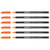 Lot de 6 feutres de coloriage pointe fine - EDDING - Orange - 1 mm