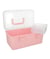 Boîte de Rangement CARE & CREAT (26,5cm x 16cm x 14cm) Rose (ROSE CLAIR)