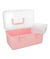 Boîte de Rangement CARE & CREAT (26,5cm x 16cm x 14cm) Rose (ROSE CLAIR)