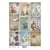Tags éléments décoratif en papier à découper scrapbooking VINTAGE PARIS  0042