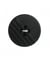 Carte de 3 boutons classique noir 23mm - Distrifil Noir