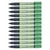 Lot de 12 marqueurs permanents PAINT MARKER MMP20 - PENTEL - Pointe ogive 2 mm - Vert clair
