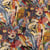 Tissu Jacquard Japan graff Jaune