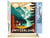 Peinture par Numéro Figured'Art - Affiche Vintage Berne - Kit de Loisir Créatif DIY Numéro d'Art Complet - 40x50cm toile roulée + châssis en bois à monter