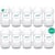 10 pelotes de laine - Blanc - 1 - 100% acrylique - 3,5/4,5 mm - Gründl - Lisa Premium