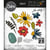 Gabarit de découpe pour machine Sizzix Tim Holtz - Modern Floristry - 11 pièces