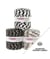 Fil Zpagetti Hoooked - Cône 700 G MIXED STRIPES