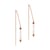 Boucles d'oreilles pendantes Lumia en pierres de Lune - Sloya