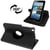 Housse Samsung Galaxy Tab 3 8' Sm T3100 Mode Portrait Paysage Rotation 360° Noir YONIS