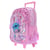 Sac à dos à roulettes Sitch & Angel Love 48 CM 2 compartiments