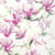 Lot de 4 serviettes en papier découpage collage 33 cm FLEUR MAGNOLIA F 6050