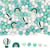 Ensemble de 25 perles en silicone fabrication bijoux fantaisies, attache tétine MONGOLFIERE 975146