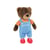 Peluche Petit Ours Brun 18cm - / Fun House - Bleu - Jemini