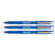 Lot de 3 stylos feutres permanents indélébiles - ARTLINE - Pointe 0,4 mm - Bleu