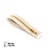 Fermeture éclair Z19 - laiton Séparable 6mm - 85 cm