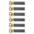 Mine de rechange - BIC - HI-POLYMER - HB - 0,5 mm - Lot de 6 étuis de 12 mines