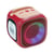Enceinte Bluetooth LED Portable Son Immersif TWS Autonomie Longue Durée Rouge YONIS