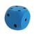 De géant en mousse 15 cm bleu - jeu de société xxl - plein air