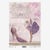 1 feuille de papier de riz 21 x 29,7 cm Itd Collection FEMME CHAUSSURE ECRITURE 0701