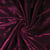 Tissu Velours jersey épais Prune