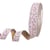 Bobine 15m galon jacquard licornes rose clair 20mm