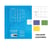 Cahier - 17x22(cm) - DL 2mm - 32 pages - couverture en carton - sans spirale - Clairefontaine - Calligraphe