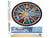 Peinture par Numéro Figured'Art - Zodiaque - Kit de Loisir Créatif DIY Numéro d'Art Complet - 40x50cm toile roulée + châssis en bois à monter