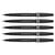 Lot de 5 stylos feutres pointe pinceau extra fine - Pentel - Noir