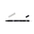 Lot de 6 feutres pinceaux double pointe - TOMBOW - N89 gris chaud 1