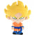 Peluche dragon ball z : son goku super saiyan 26 cm - peluche licence manga - SIMBA