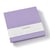 Livre d'or 25x23 cm – 180 pages vierges – Marque-page – Lilas Silk – Semikolon