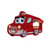 Ecusson  transports rigolos camion de pompi 6cm x 4,3cm
