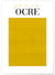 Affiche Jaune Ocre | A3 : 29,7x42cm