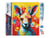 Diamond Painting Broderie Diamant Figured’Art 40x50cm toile entière roulée avec diamants carrés - Kangourou Coloré Abstrait