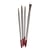 Set pinceaux peinture sur tissu