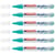 Lot de 6 marqueurs acryliques EDDING - Turquoise opulent - Pointe 2-3 mm