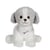 Peluche - Peluche Dogz & kats sonores 18 cm - chien gris