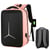 Sac À Dos Ordinateur 15 Pouces Étanche Avec Port USB Grande Capacité Rose YONIS