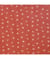 Tissu coton Bio pistil fleurs de 135 cm de largeur Orange vendu par 50 cm