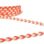 Bobine 25m galon bicolore 6mm rose fluo