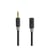 Nedis Câble Audio Stéréo Jack 3.5mm Mâle vers 3.5mm Femelle 2m Gris anthracite