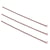 Clou / Tige à oeillet Or rose Ø 0,6 mm x 35mm 15 pièces