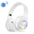 Casque Bluetooth Sans Fil V5.0 Haute Qualité Audio 10m Portée 12h Conversation Blanc YONIS